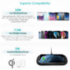 Choetech 5-Coil 15W Dual Mobile Fast Wireless Mobile Charger