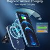 Choetech 15W Magsafe AC Vent Mount Magnetic Wireless Mobile Charger for Iphone