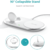 Choetech 2-in-1 15W Dual Wireless Mobile Charger