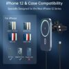 Choetech 15W Magsafe AC Vent Mount Magnetic Wireless Mobile Charger for Iphone