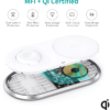 Choetech 2-in-1 15W Dual Wireless Mobile Charger