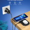 Choetech 5-Coil 15W Dual Mobile Fast Wireless Mobile Charger