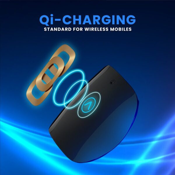 JCBL Accessories Watt Batt 15W Triple Coil Fast Wireless Mobile Charger for Car