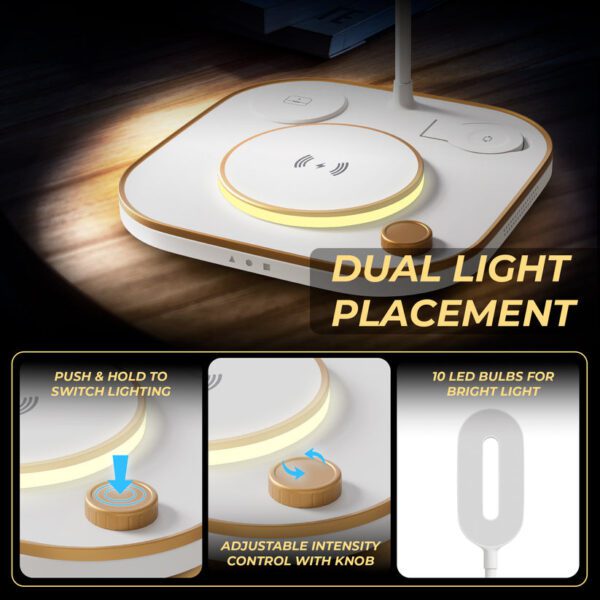 JCBL Accessories 5-in-1 Wireless Mobile Charger