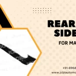 JCBL India banner featuring a genuine-quality rear bumper side holder for Maruti Suzuki Dzire.